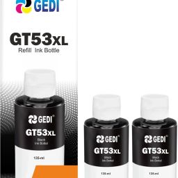 gAdi GT51/53XL Refill Ink Compatible For GT5821/5810 Printers 135mlx2 Black - Twin Pack Ink Bottle-image-86