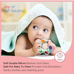 niyanetail Water Filled Soft Cooling Teether Bpa Free Specially Designed to Ease Teething Teether image 3