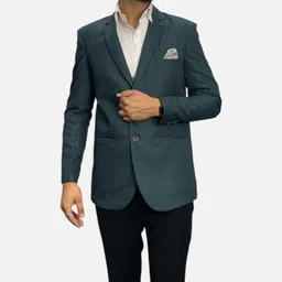 gargian master cut Men Checkered Single Breasted Formal, Party Blazer-picture-43