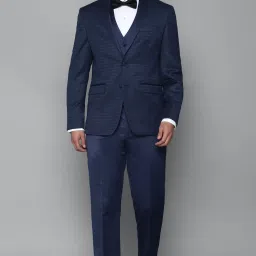 Men Single Breasted - 2 button Printed Suit-image-26