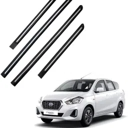 DATSUN GO PLUS DOOR SIDE BEADING CHROME LINE SET OF 4 Car Beading Roll For Door-4