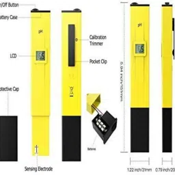 shapure Ph & Tds Meter Combo with ±0.1Ph 0.6" LCD Mini Digital Pen Style Ph-Meter Set Digital TDS Meter image 3