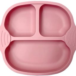 Unbreakable Silicone Dish for Baby Feeding Divided & Suction Plates for Baby - Silicone-image-53
