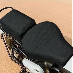 Ultra Premium Heavy Duty Waterproof Split Bike Seat Cover For Royal Enfield Classic 350, Classic 500-image-56