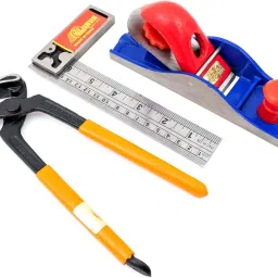 903..COBBLER PINCER 10", TRY SQUARE 6" AND CARPENTER PLANE 7" ( 175 MM) STEEL Hand Plane-image-86