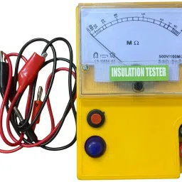spaark INSULATION TESTER 500V PUSH BUTTON ( MEGGER ) Analog Voltage Tester image 2