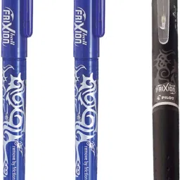 Frixion Pen combo (2Blue+1Black) Roller Ball Pen-14