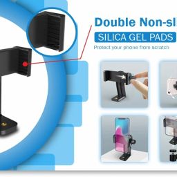 PULTO Mount Adapter Smartphone Holder Mount Attachment Mobile Clip Stand Tripod Tripod, Monopod, Monopod Kit, Tripod Ball Head, Tripod Bracket, Tripod Clamp, Tripod Kit image 2
