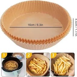 100 PCS Air fryer Disposable Paper Liner Air Fryer Kitchen Tool Set-image-81