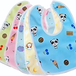 Waterproof Baby Feeding Bibs,Pack of 5-image-43