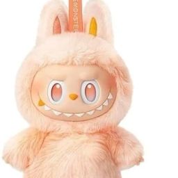 Labubu Doll Original Soft Orange Unique Design Cute Doll Keychain - 17 mm-picture-11