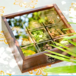 Spice Set Wooden, Glass-picture-48