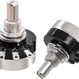 vahissh life inc 2 Sets of B102 1K Ohm of RV24YN20S Potentiometer, Dial plate & A-03 knob Rotary Potentiometer image 5
