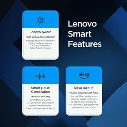 Lenovo IdeaCentre AIO 3 Core i3 (8 GB DDR4/512 GB SSD/Windows 11 Home/23.8 Inch Screen/11th Gen Intel i3 23.8" FHD IPS 3-Side Edgeless All-in-One Desktop) image 5