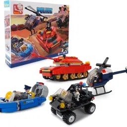 Police Theme Building Block Toys460 Pieces M38-B0658-19