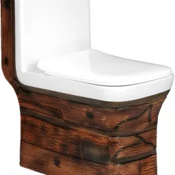 Designer One Piece EWC Toilet S Trap 225mm Western Commode-15
