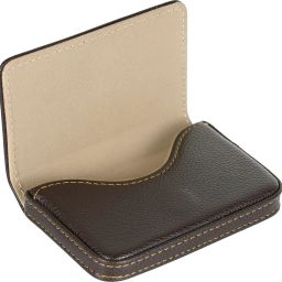 Men & Women Casual, Formal, Travel, Trendy Brown Artificial Leather Card Holder-image-55