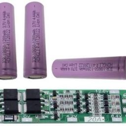 BMS Protection Board 3S 20A 11.1V 12.6V With 3* 18650 Li-Ion Lithium 1200 mAH Battery Combo Electronic Components Electronic Hobby Kit-image-34
