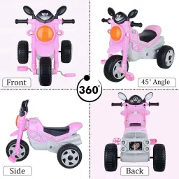 BABY BULLET BIKE BABY TRICYCLE WITH MUSIC & LIGHT, MADE IN INDIA, COLOR TYRE, FOR 2 TO 5 YR KID Tricycle-image-16