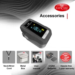 EASYCARE LED display Fingertip Pulse Oximeter/ Blood Oxygen Saturation Monitor Fingertip Pulse Oximeter image 3