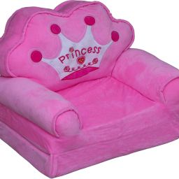 2 in 1 Folding Cushion Lazy Sofa Backrest Chair| Small Baby Sofa Chair baby sofa Plain-image-1