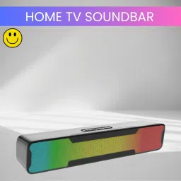SACRO Megabar (PORTABLE HOME THEATER SOUNDBAR)Compatibility TV & PC With RGB LightM337 20 W Bluetooth Soundbar-image-99