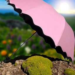 Travel Compact Magic Umbrella 3 Fold Umbrella for Girls, Women_099296 Umbrella-image-119