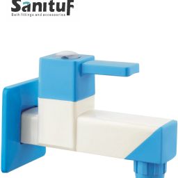 RG 1001 (WHITE-BLUE) BIB TAP 15MM || Regal Series Soft Foam Flow Bib Tap Faucet-image-17