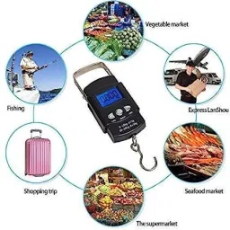 kayru Heavy Duty Portable Hook Weighing Machine Digital Type Manual Weight Machine Weighing Scale image 5