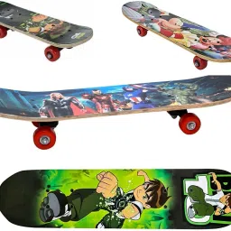 17 Inch Skateboard for Kids with Maple Wood Deck & 50mm Pu Wheels, 18 inch x 6 inch Skateboard-picture-17