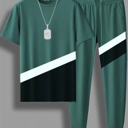 Colorblock Men Track Suit-image-86