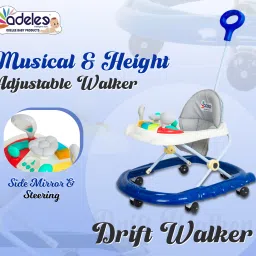 Musical Activity Walker With Parent Rod-25