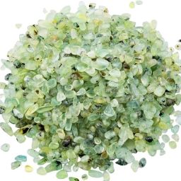 Prehnite Crystal Chips |100gm | Crystal Rough Stone for Home Decor Polished Oval Crystal Stone-17