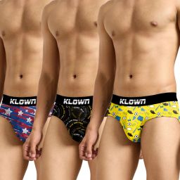 Pack of 3 Printed Men Brief-image-55