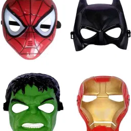 Superhero spiderman batman hulk ironman Party mask kids Return birthday gift Party Mask-picture-26