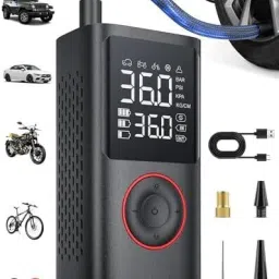 150 psi Tyre Air Pump for Car & Bike-image-38