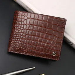 Men Brown Genuine Leather Wallet-picture-36