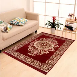 Maroon Chenille Carpet-image-85