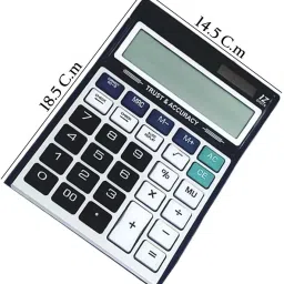 hrth 112 Steps Check & Correct Basic Calculator With Solar Cell CT-912N jgj Basic Calculator image 3