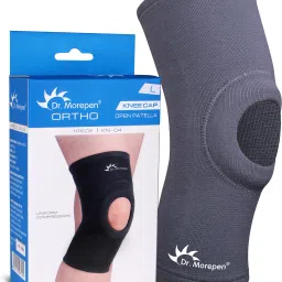 Ortho Knee Cap Open Patella KN-04 1 Piece 360 comfort Uniform compression Knee Support-picture-18