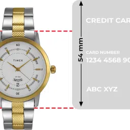 timex Silver-Dial Analog Watch - For Men G910 image 5