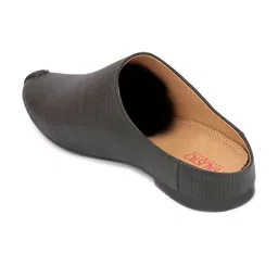 FAUSTO Men Textured Lightweight Comfort Insole Basics Mules image 3