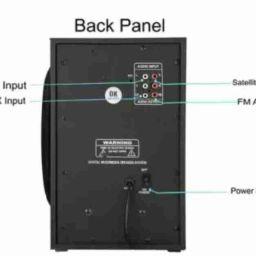 DRR MULTIMEDIA SPEAKAR SYSTEM 9500 W Bluetooth Home Theatre (Black, 5.1 Channel) 9500 W Bluetooth Home Theatre image 2