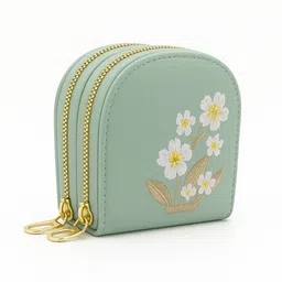 valerie Women Green Artificial Leather RFIDWallet-picture-28