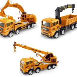 Construction Yellow Truck Jcb toy-18