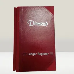 Ladger Register - Register Size - 33.5 x 21 cm Ledger Paper - Half Canvas Bound with Rexine Cover (310 Pages) 1-Part Record Keeping Books-image-14