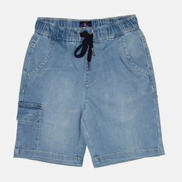 KiddoPanti Boys Washed Denim Shorts Technology-picture-45