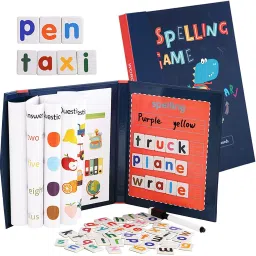 Educational Toy MAGNETIC Spelling Learning Letters ABCD Game Word Formation Game-image-6