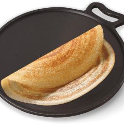 Super Smooth Cast Iron Tawa for Dosa/Chapathi - 11inch Tawa 27.9 cm diameter-0