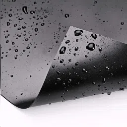 Pond Liner HDPE Membrane Reinforced 700 GSM Rubber Heavy Sheet Tent - For For Fish Pond Liner Garden Pools( Black-image-26